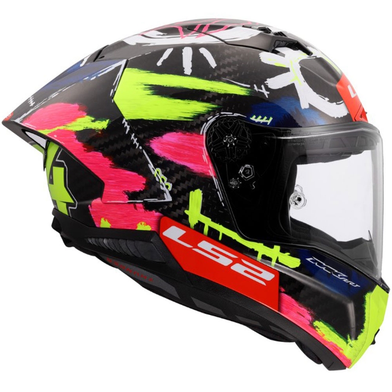 Integraal motorhelm LS2 FF805 Thunder GP Aero Replica Aldeguer 25 glanzend zwart-rood-groen