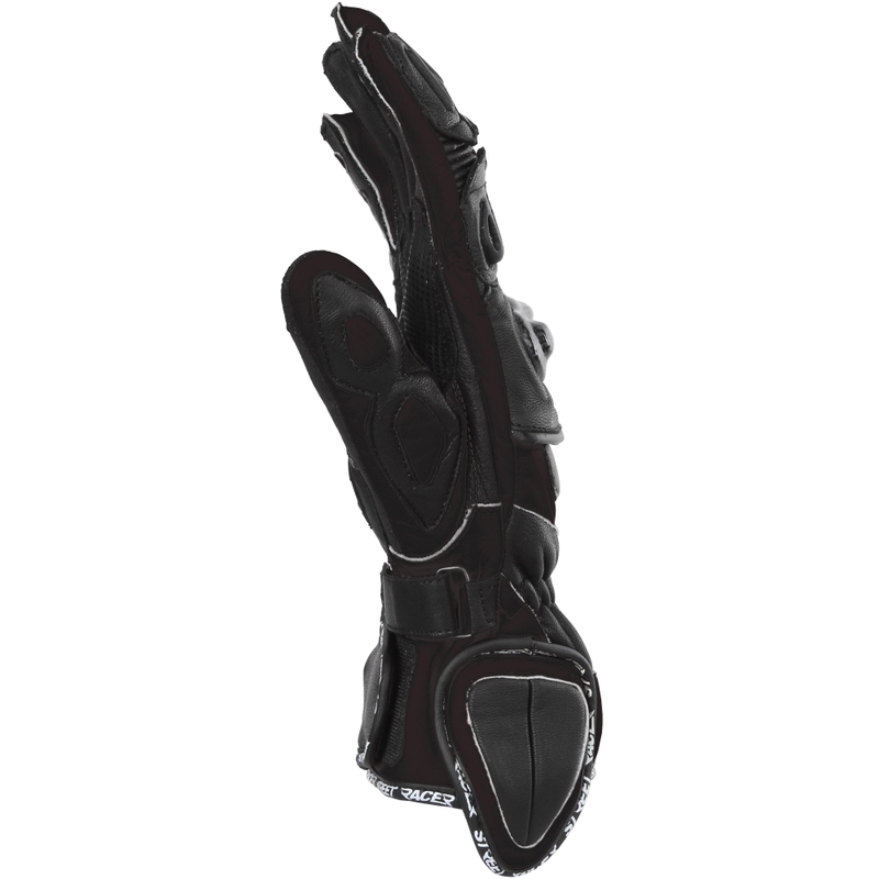 Motorhandschoenen Street Racer Virus 2 zwart