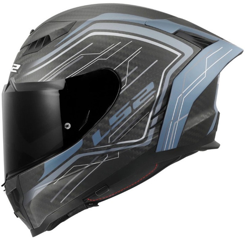 Integraal motorhelm LS2 FF807 Dragon Subic blauw-petrol