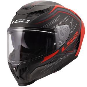 Integraal motorhelm LS2 FF807 Dragon Subic rood