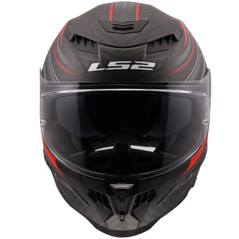 Integraal motorhelm LS2 FF807 Dragon Subic rood