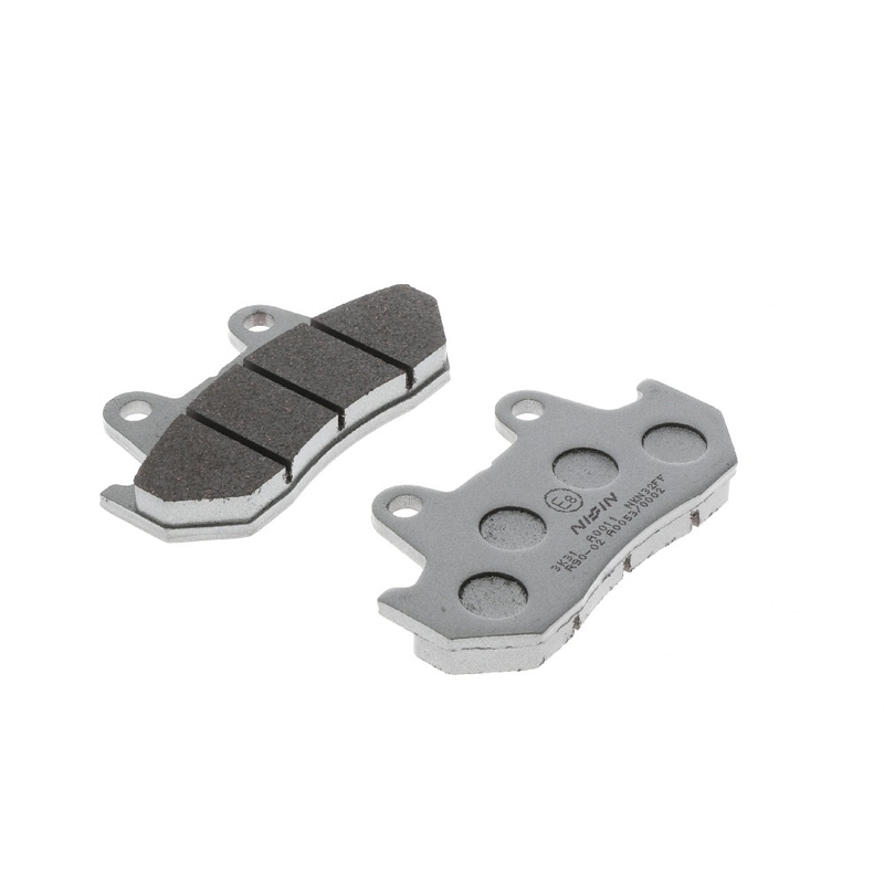 Remblokken NISSIN semi-metallische samenstelling 90x49x10,5 mm 2 stuks