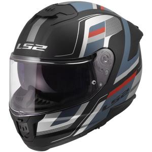 Integraal motorhelm LS2 FF808 Stream II Vintage zwart-petrol