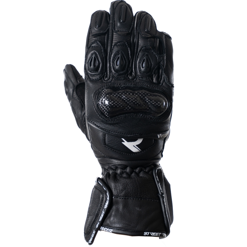 Motorhandschoenen Street Racer Virus 2 zwart