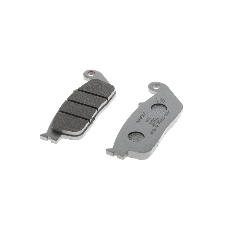 Remblokken NISSIN semi-metallische samenstelling 102x39x8,1 mm 2 stuks