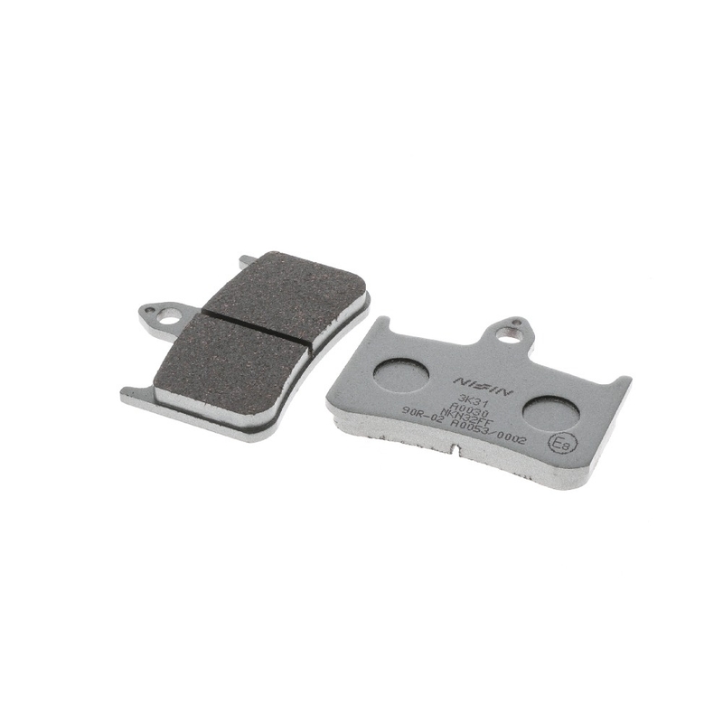 Remblokken NISSIN semi-metallische samenstelling 68x54x8,2 mm 2 stuks