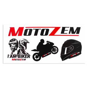 MotoZem Weg Stickerset