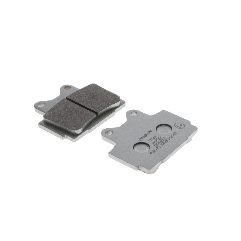 Remblokken NISSIN semi-metallische samenstelling 68x57x8,5 mm 2 stuks
