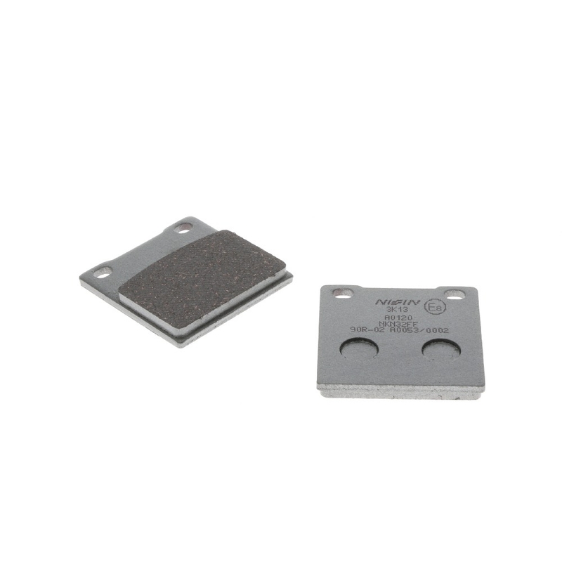 Remblokken NISSIN semi-metallische samenstelling 52,5x52x7,1 mm 2 stuks