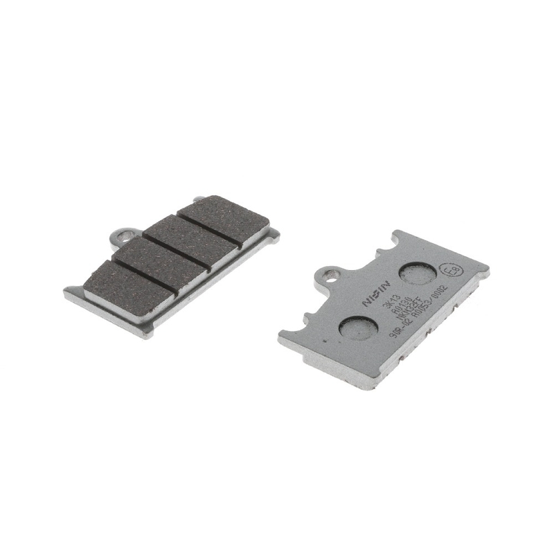 Remblokken NISSIN semi-metallische samenstelling 69,8x46,5x8 mm 2 stuks