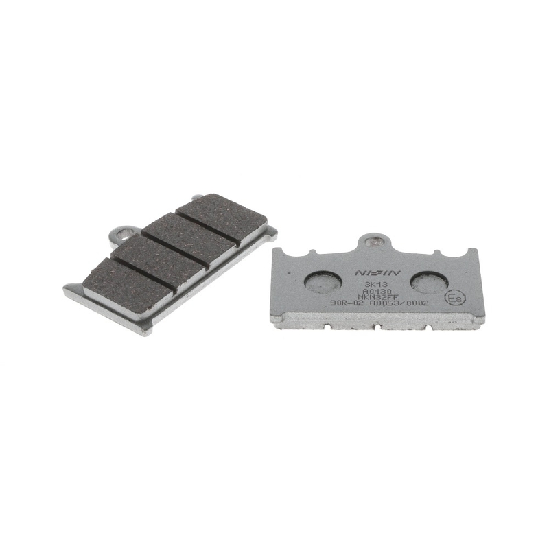 Remblokken NISSIN semi-metallische samenstelling 69,8x46,5x8 mm 2 stuks