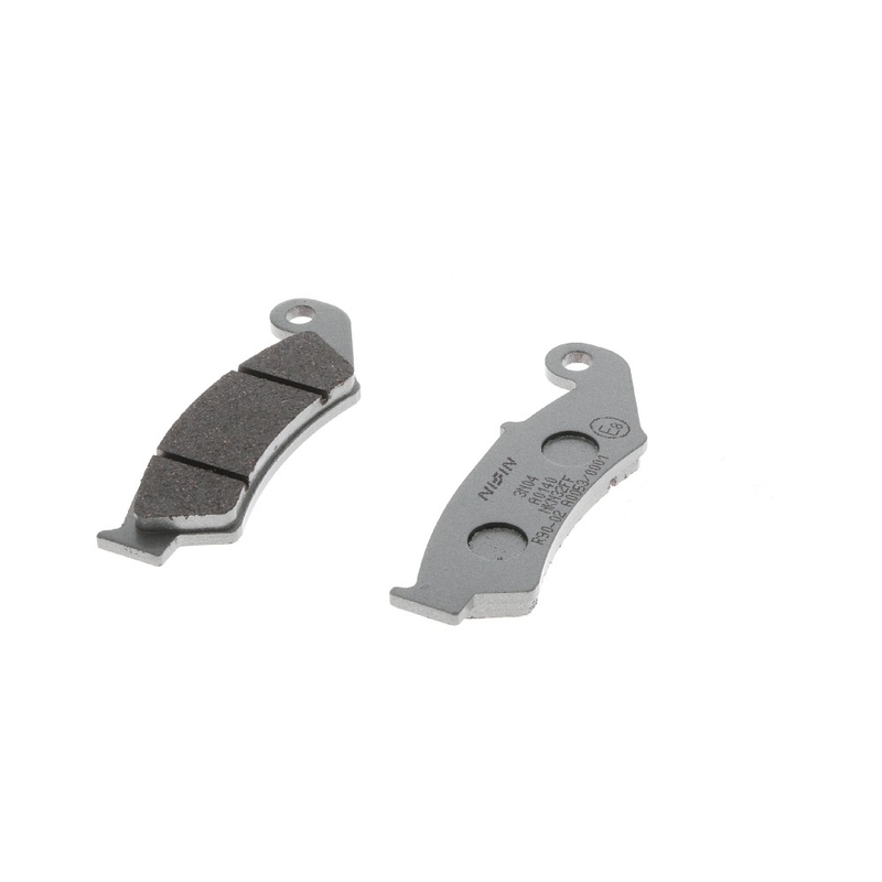 Remblokken NISSIN semi-metallische samenstelling 94x32x7,5 mm 2 stuks
