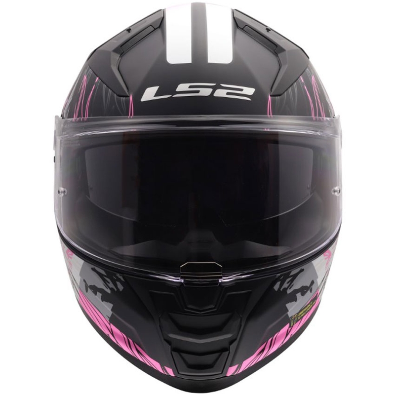 Integraal motorhelm LS2 FF811 Vector II Darflo matzwart-roze