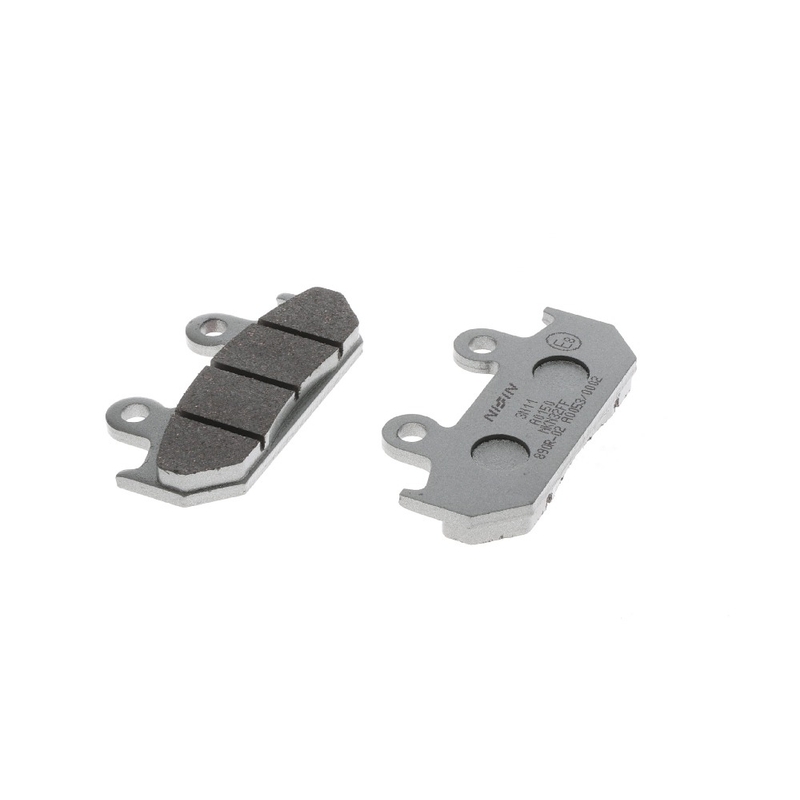 Remblokken NISSIN semi-metallische samenstelling 81x42x9 mm 2 stuks