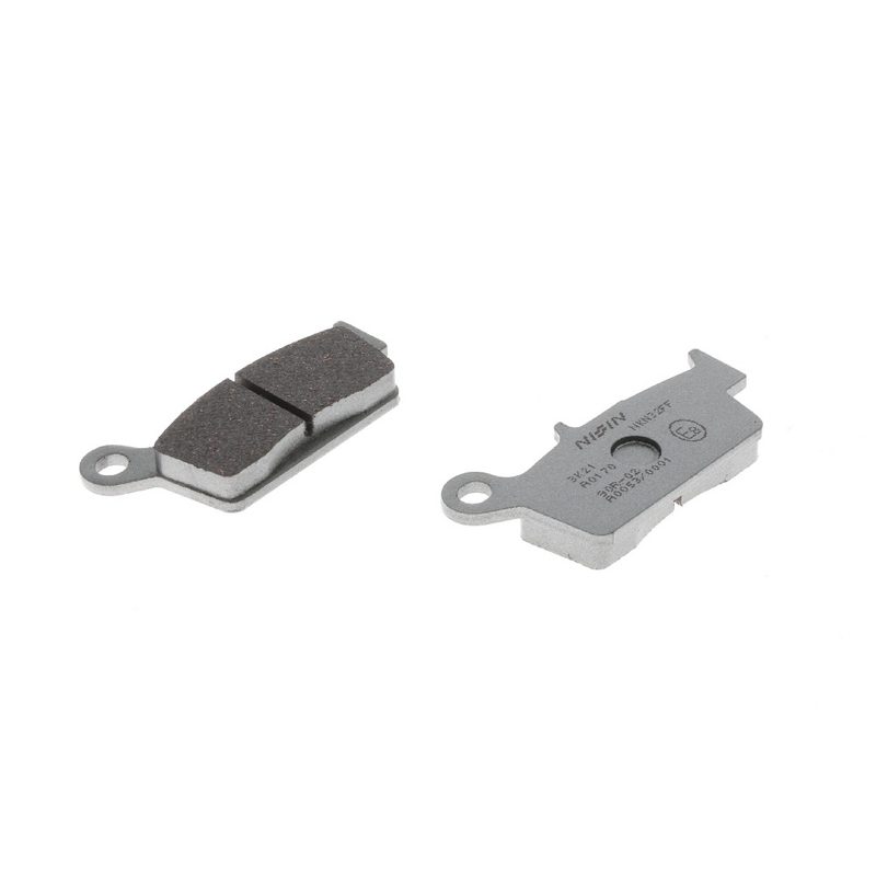Remblokken NISSIN semi-metallische samenstelling 75x36x9,5 mm 2 stuks