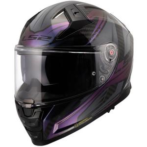 Integraal motorhelm LS2 FF811 Vector II C Savage Chameleon zwart-paars
