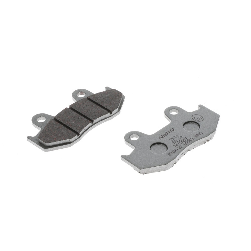 Remblokken NISSIN semi-metallische samenstelling 81x42x6,9 mm 2 stuks