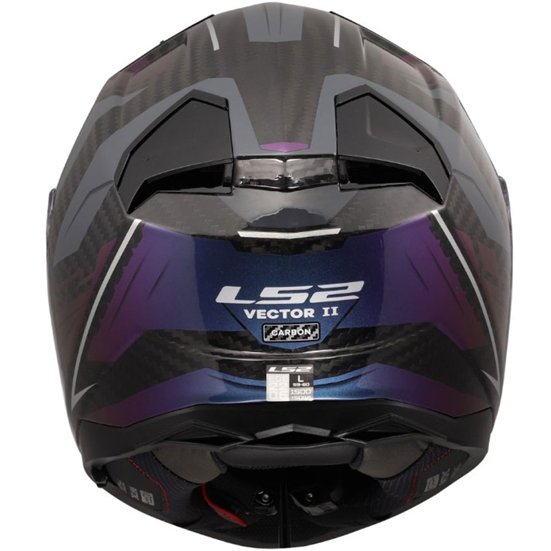 Integraal motorhelm LS2 FF811 Vector II C Savage Chameleon zwart-paars