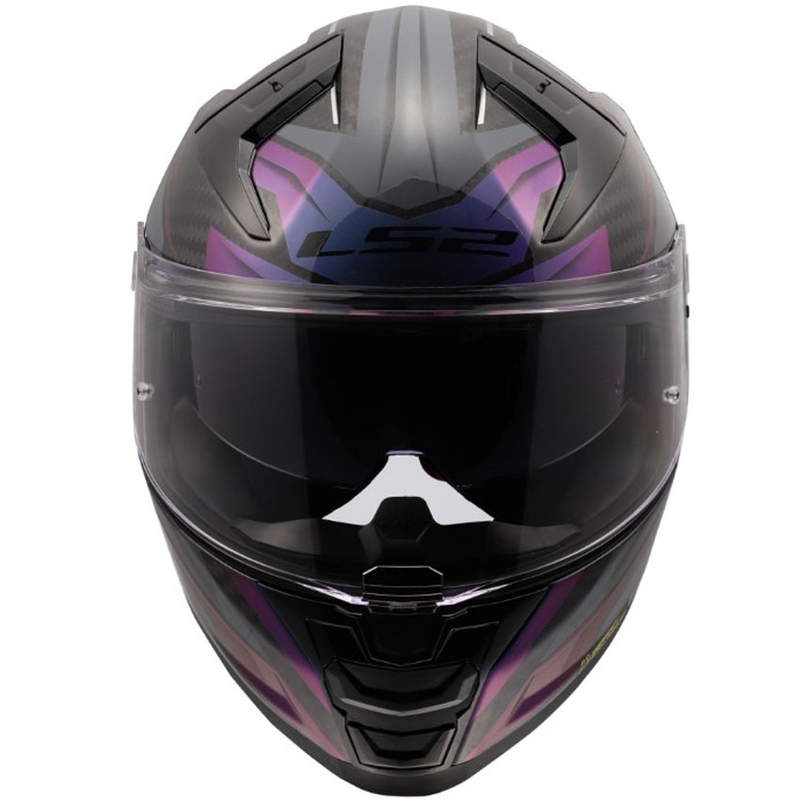 Integraal motorhelm LS2 FF811 Vector II C Savage Chameleon zwart-paars