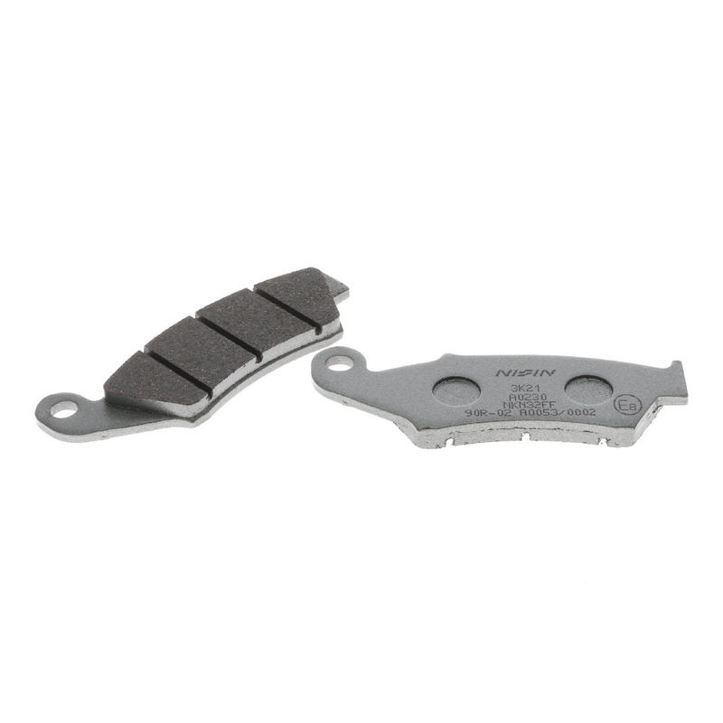 Remblokken NISSIN semi-metallische samenstelling 94x34x7,5 mm 2 stuks