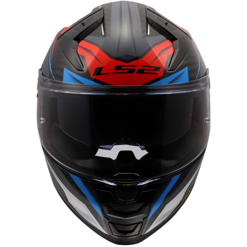Integraal motorhelm LS2 FF811 Vector II C Savage wit-blauw-rood