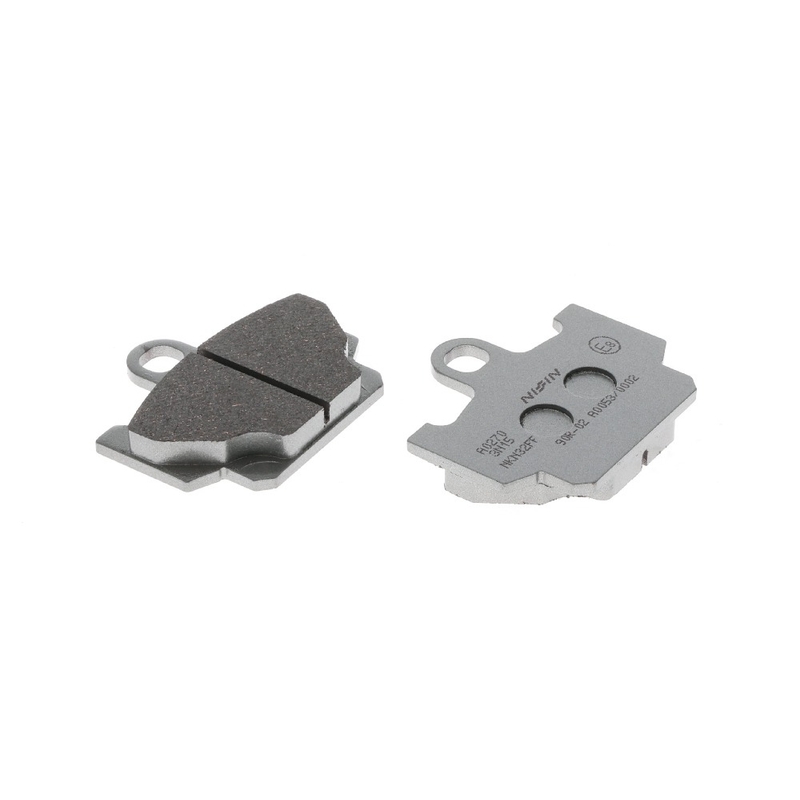 Remblokken NISSIN semi-metallische samenstelling 68x58,8x10,5 mm 2 stuks