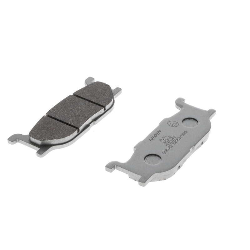 Remblokken NISSIN semi-metallische samenstelling 102,1x41x9 mm 2 stuks