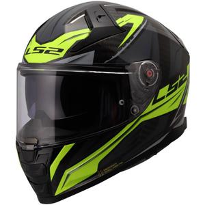 Integraal motorhelm LS2 FF811 Vector II C Savage glanzend HV geel