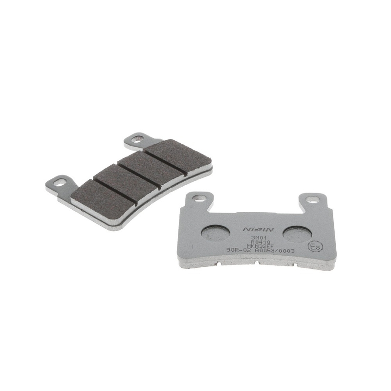 Remblokken NISSIN semi-metallische samenstelling 74,7x55,2x7,2 mm 2 stuks