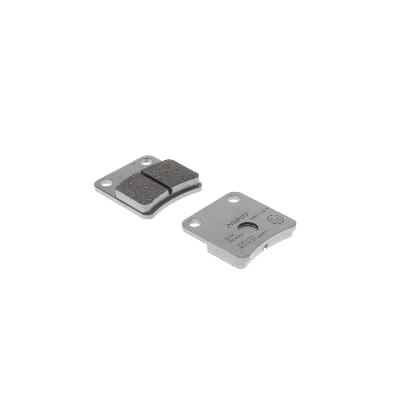 Remblokken NISSIN semi-metallische samenstelling 41x42,9x7,9 mm 2 stuks