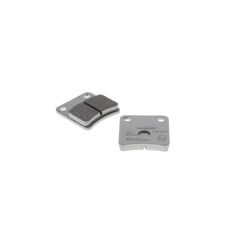 Remblokken NISSIN semi-metallische samenstelling 41x42,9x7,9 mm 2 stuks