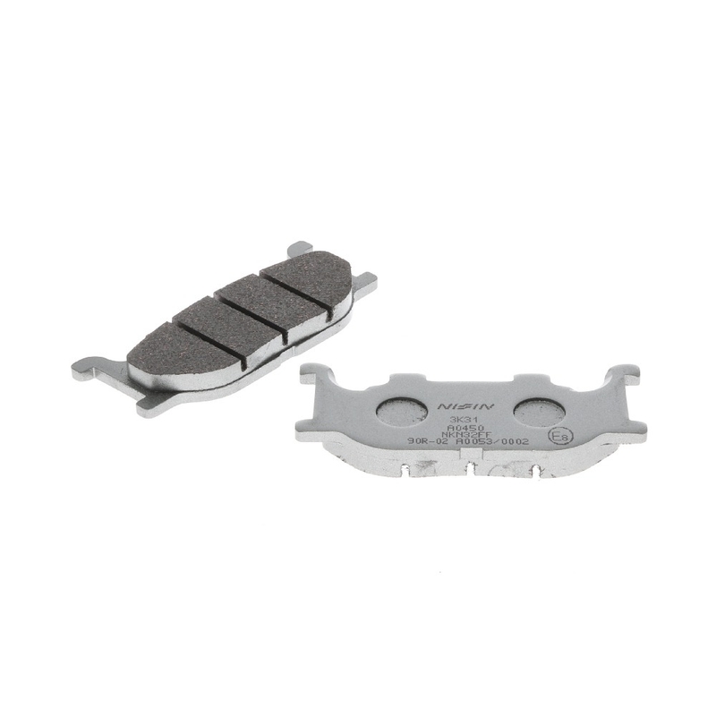 Remblokken NISSIN semi-metallische samenstelling 94,1x41x10 mm 2 stuks
