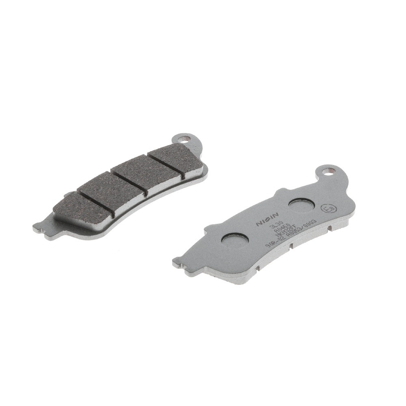 Remblokken NISSIN semi-metallische samenstelling 115x40,2x8,5 mm 2 stuks
