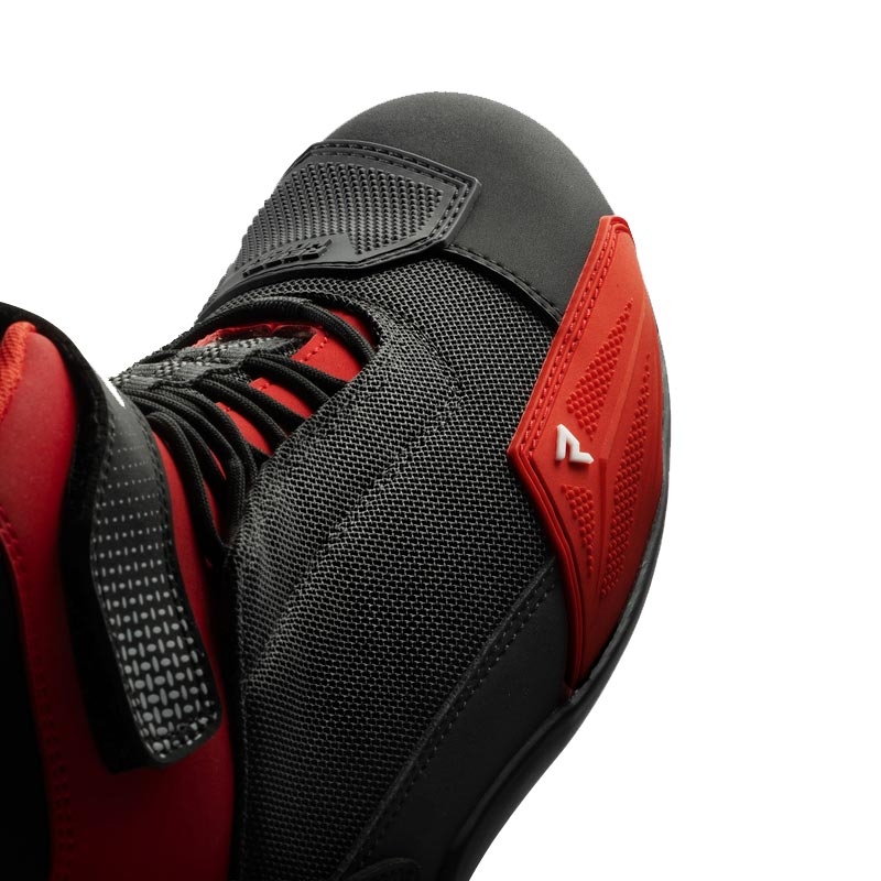 Rebelhorn Swift motorlaarzen zwart-rood