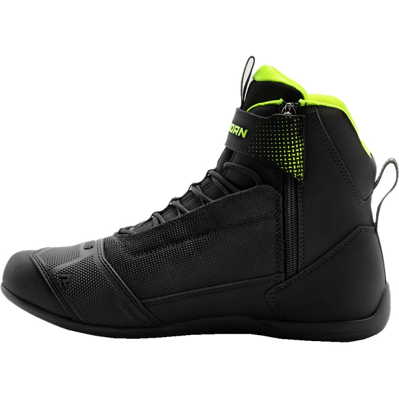 Rebelhorn Swift motorlaarzen zwart-fluor geel