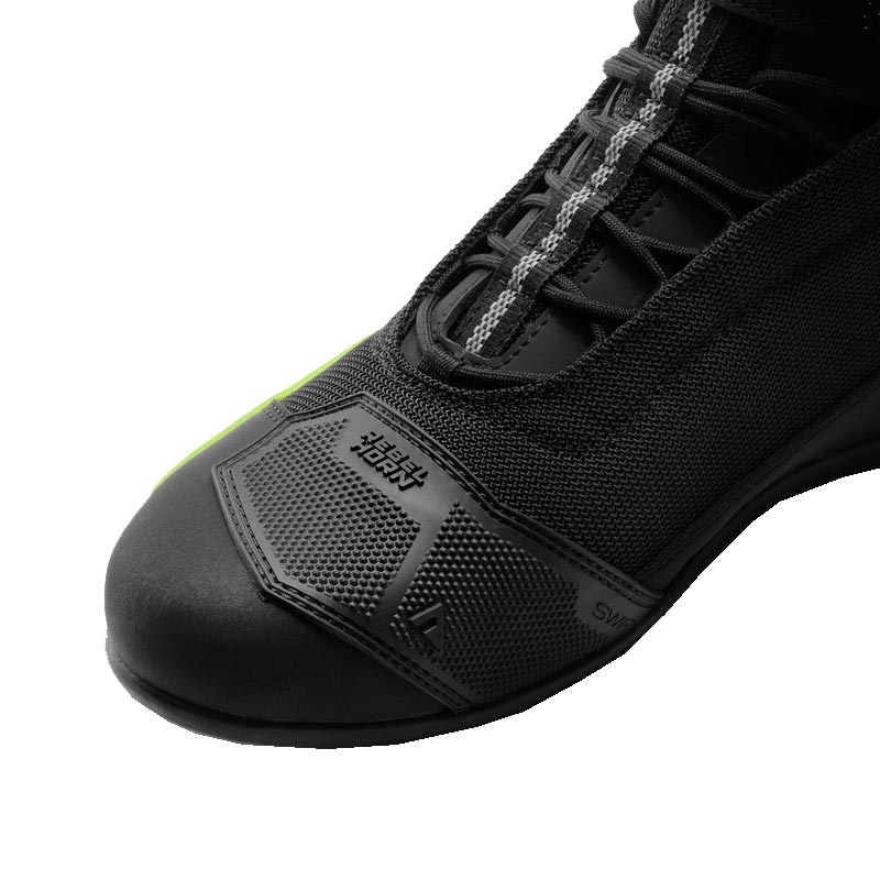 Rebelhorn Swift motorlaarzen zwart-fluor geel