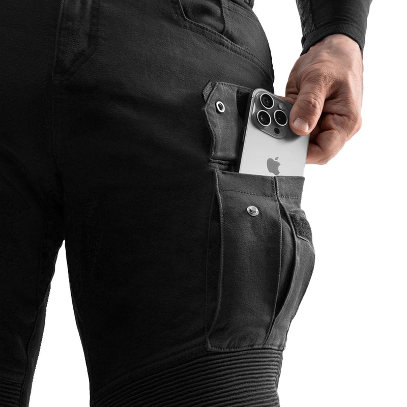 Rebelhorn Faster motorjeans zwart