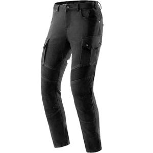 Rebelhorn Faster cropped motorjeans zwart