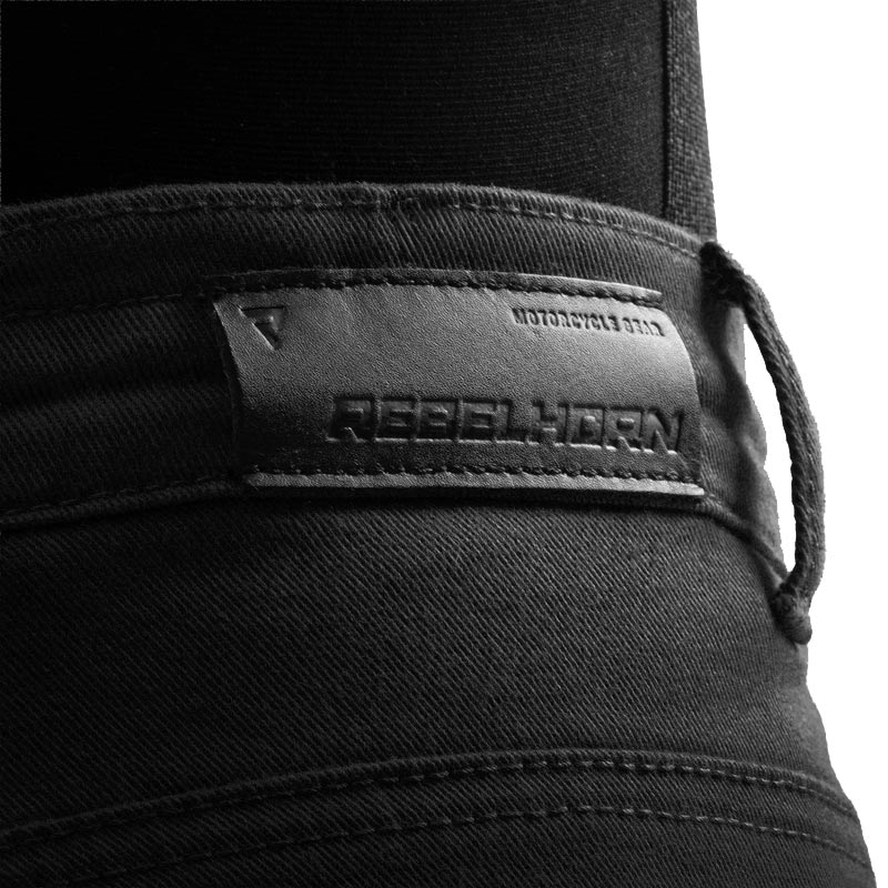 Dames motorjeans Rebelhorn Faster zwart