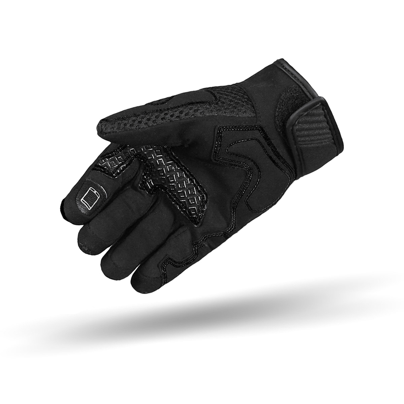 Street Racer Stunt Motorhandschoenen Zwart