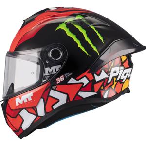 Integraal motorhelm MT Targo S Piqueras B5 zwart-rood