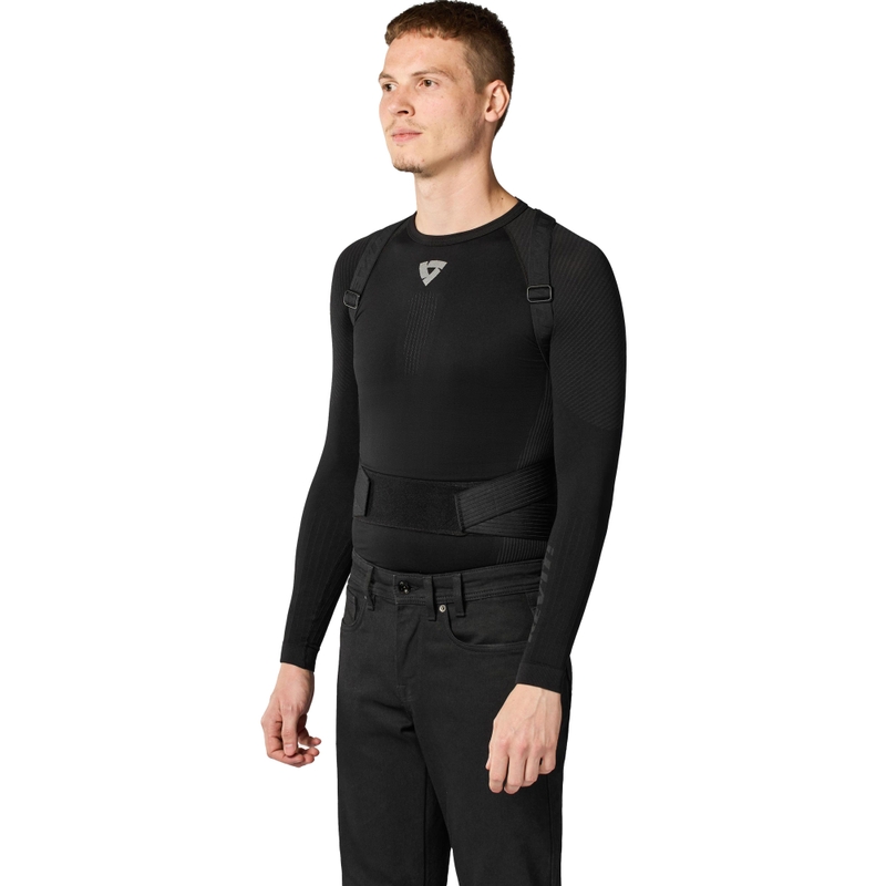Revit Spina rugbeschermer zwart