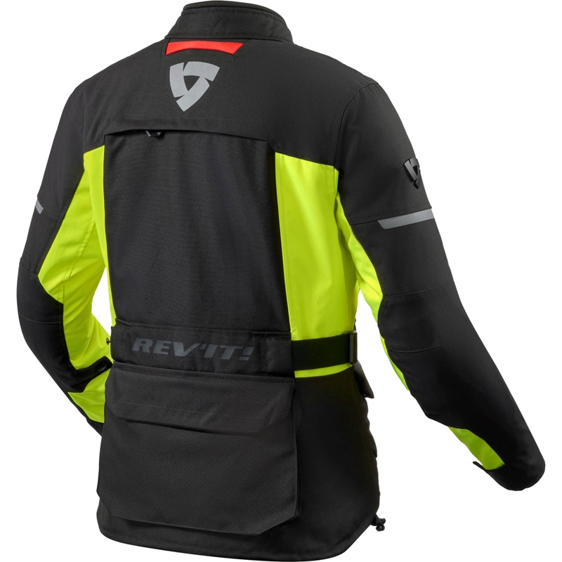 Revit Outback 5 H2O dames motorjas zwart-fluorescent geel