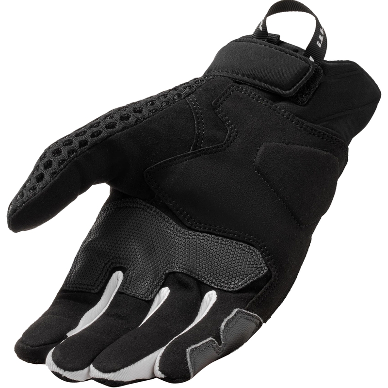 Revit Veloz motorhandschoenen zwart-wit