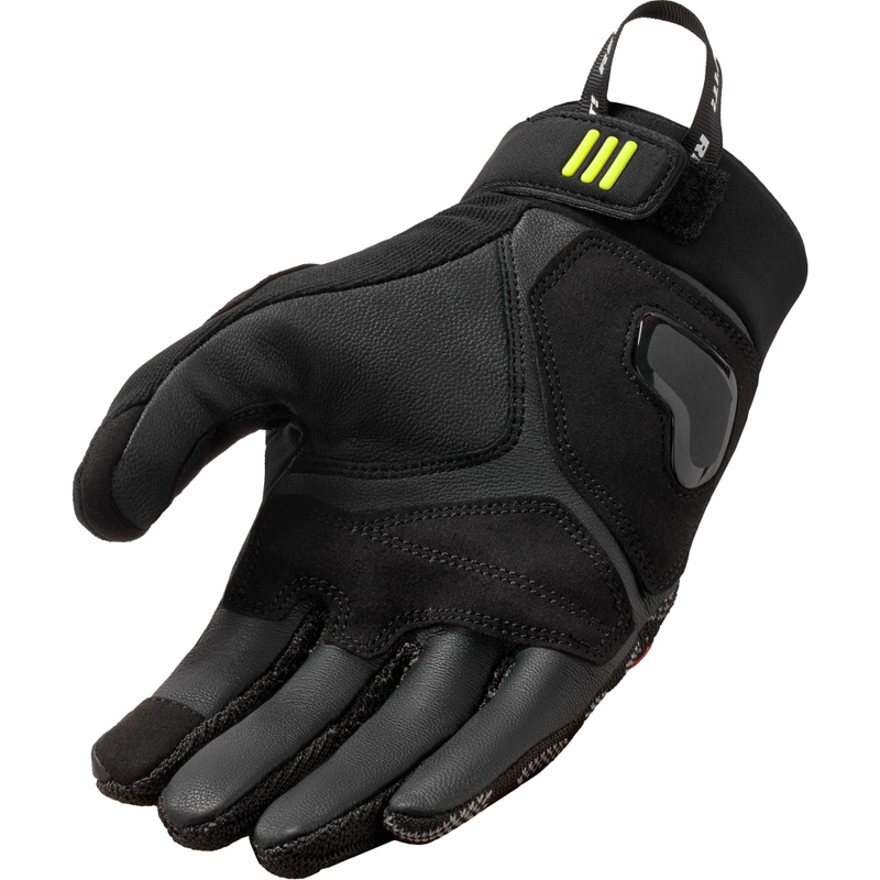 Revit Hyperspeed 3 motorhandschoenen zwart-fluorescent geel