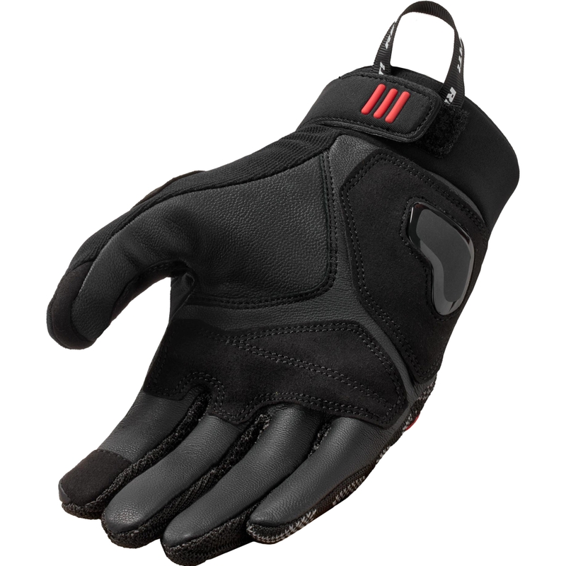 Revit Hyperspeed 3 motorhandschoenen zwart-fluorrood