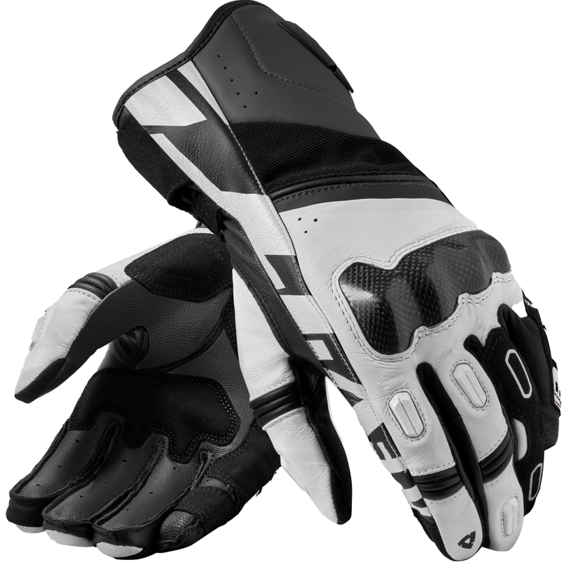 Revit RSR 5 motorhandschoenen zwart-wit