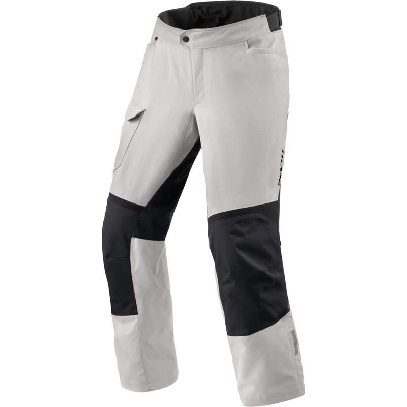 Revit Convergent H2O korte motorbroek zilver-zwart