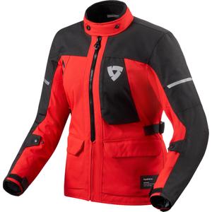 Revit Convergent H2O dames motorjas rood-zwart
