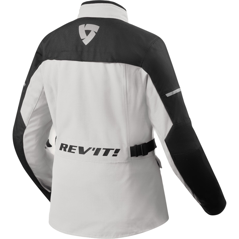 Revit Convergent H2O dames motorjas zilver-zwart